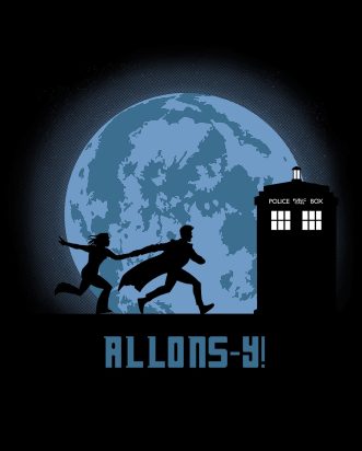 Doctor Who T-Shirt – Allons-Y!