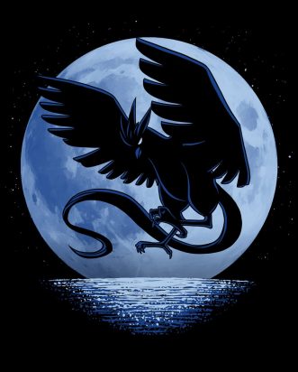 T-shirt Pokémon - Mystic under the moon