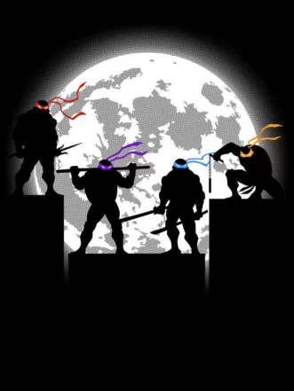 T-shirt TMNT - Night Shadows
