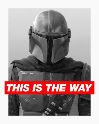 T-shirt Mandalorian - This is the way