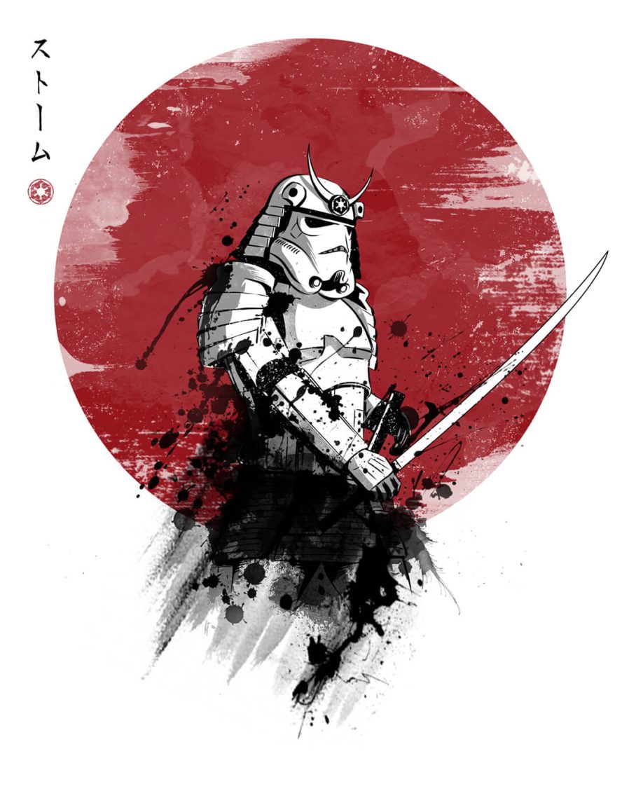 T-shirt Star Wars - Storm Samurai