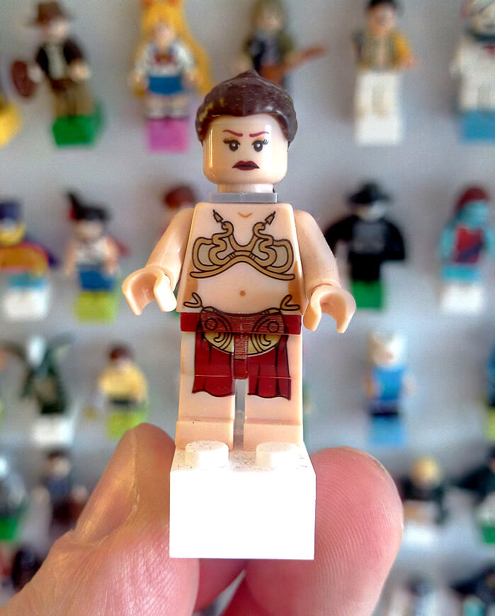 Íman Star Wars - Princesa Leia (Biquini / Escrava