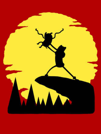 T-shirt Adventure Time - The Adventure King