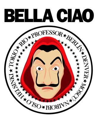 T-shirt La Casa de Papel - Bella Ciao Ramones