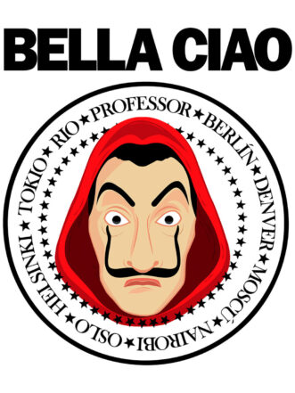 T-shirt La Casa de Papel - Bella Ciao Ramones