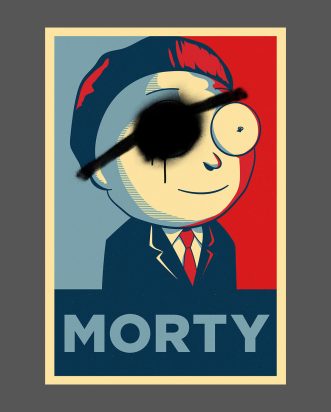 T-shirt Rick & Morty - Evil Morty