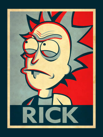 T-shirt Rick & Morty - Rick HOPE