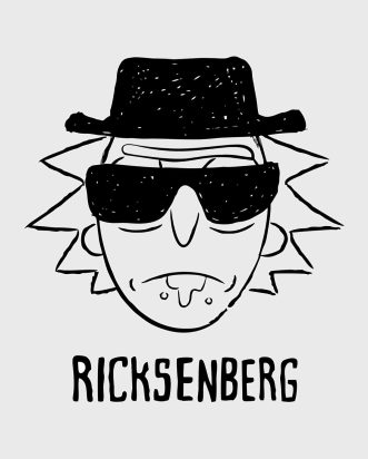 T-shirt Rick & Morty - Ricksenberg