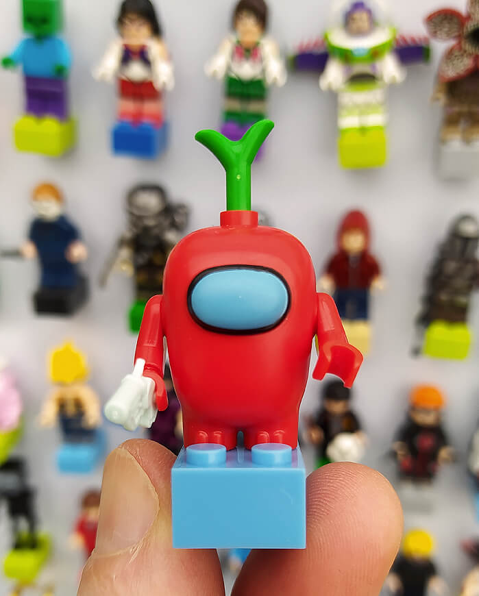 Íman Astronauta Vermelho (Among Us)