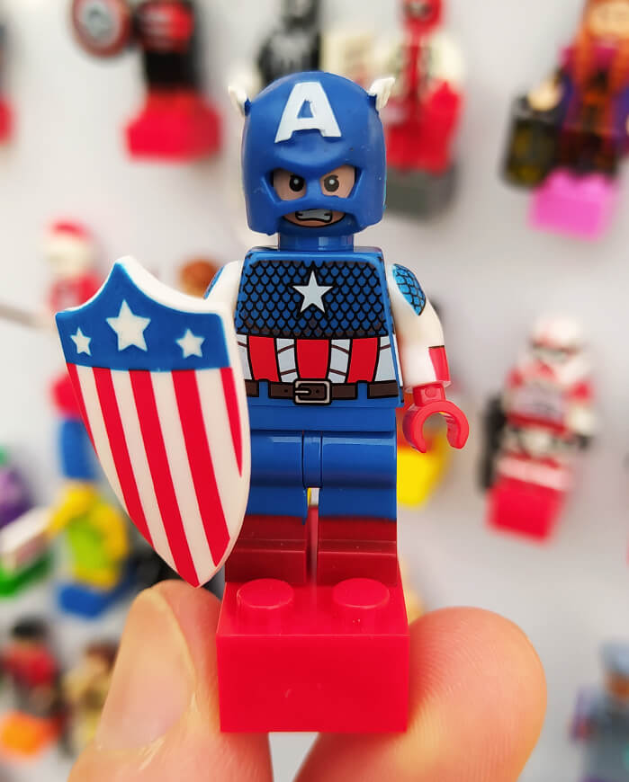 Íman Capitão América "Star Spangled Man" (Capitão América: O Primeiro Vingador)