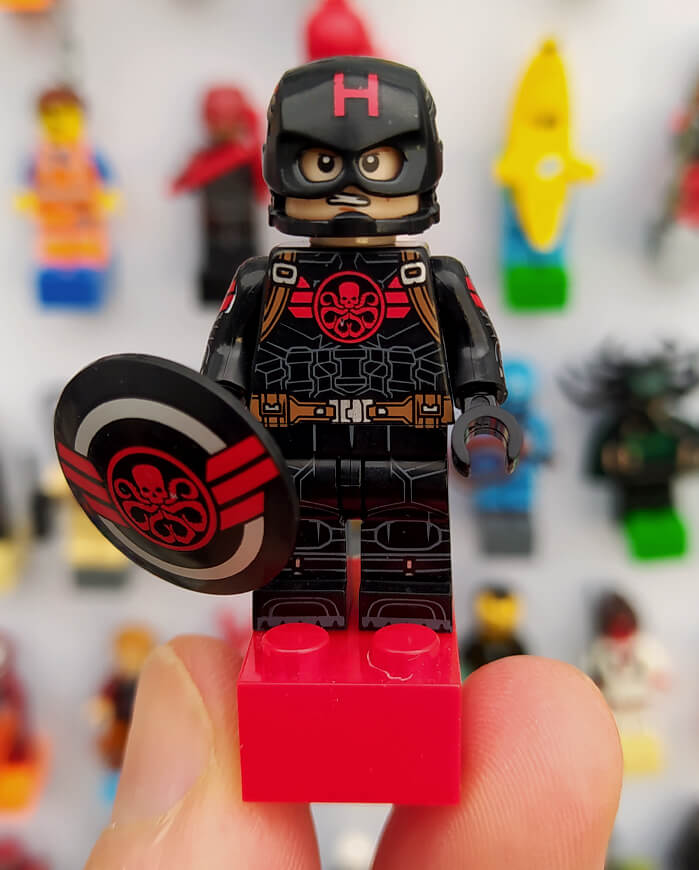 Íman Capitão América Agente da Hydra (Marvel)