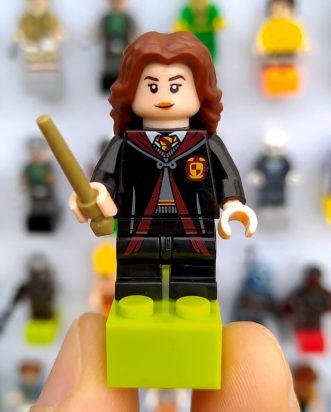 Íman Hermione Granger Uniforme Hogwarts & Crookshanks (Harry Potter)