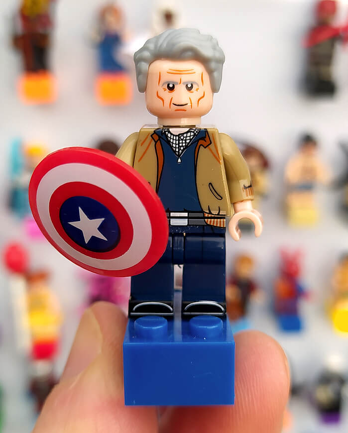 Íman Velho Steve Rogers (Vingadores: Endgame)