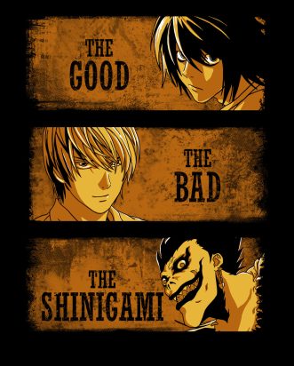 T-shirt The Good, the Bad and the Shinigami