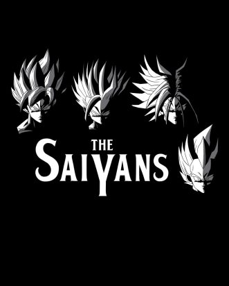 T-shirt The Saiyans