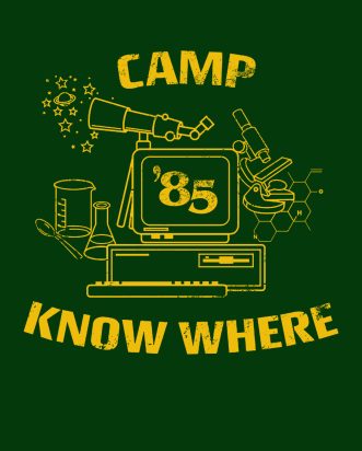 T-Shirt Stranger Things - Camp Know Where