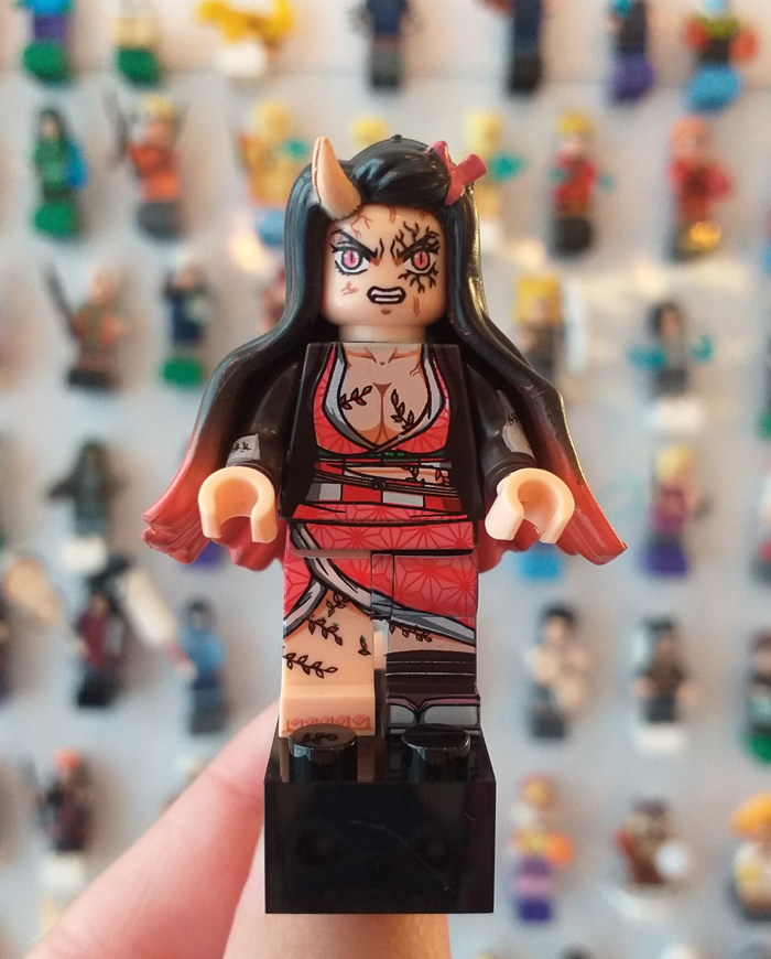 Íman Demon Form Nezuko (Demon Slayer)