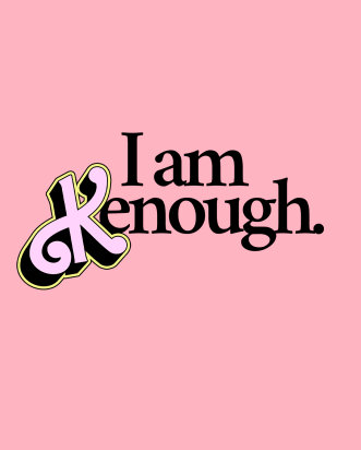 T-shirt I am Kenough - Barbie