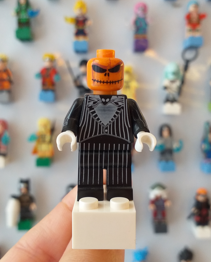 Íman Jack Skellington - Pumpkin Head (O Estranho Mundo de Jack)