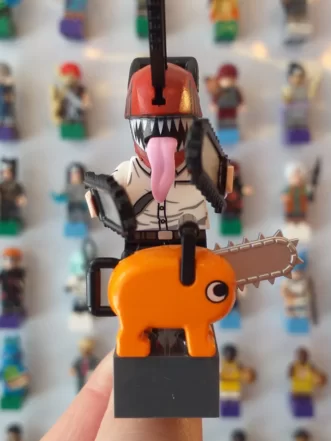 Íman Denji e Pochita (Chainsaw Man)