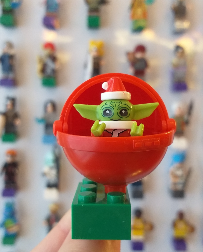 Íman Grogu Natal (The Mandalorian - Star Wars)