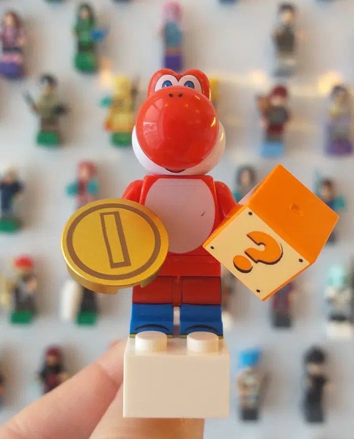 Íman Red Yoshi (Super Mario World 2)