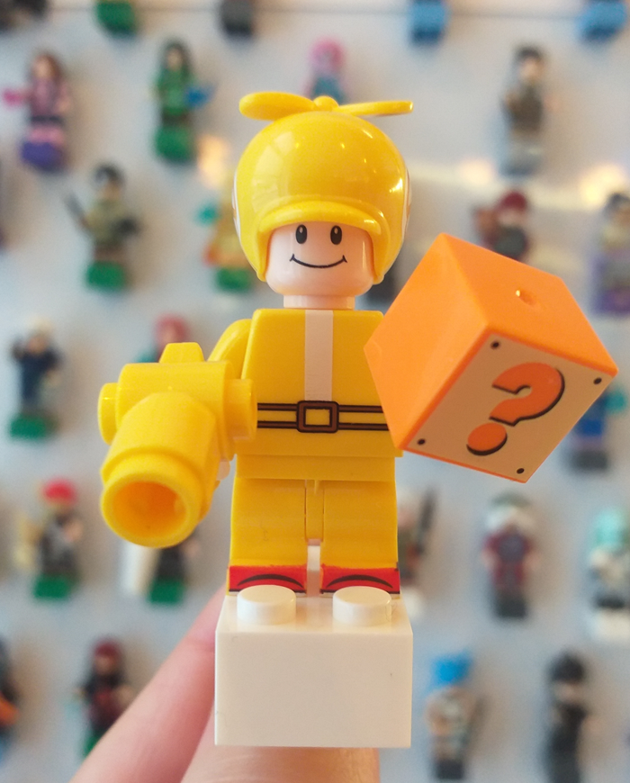 Íman Yellow Toad (Super Mario Bros)