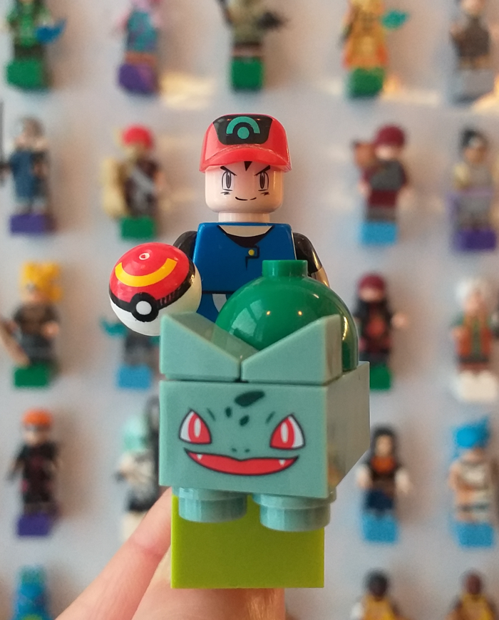 Íman Ash e Bulbasaur (Pokémon)