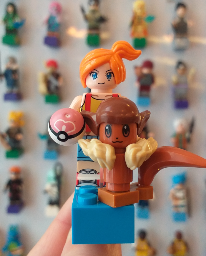 Íman Misty e Eevee (Pokémon)
