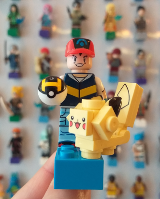 Íman Ash e Pikachu (Pokémon)