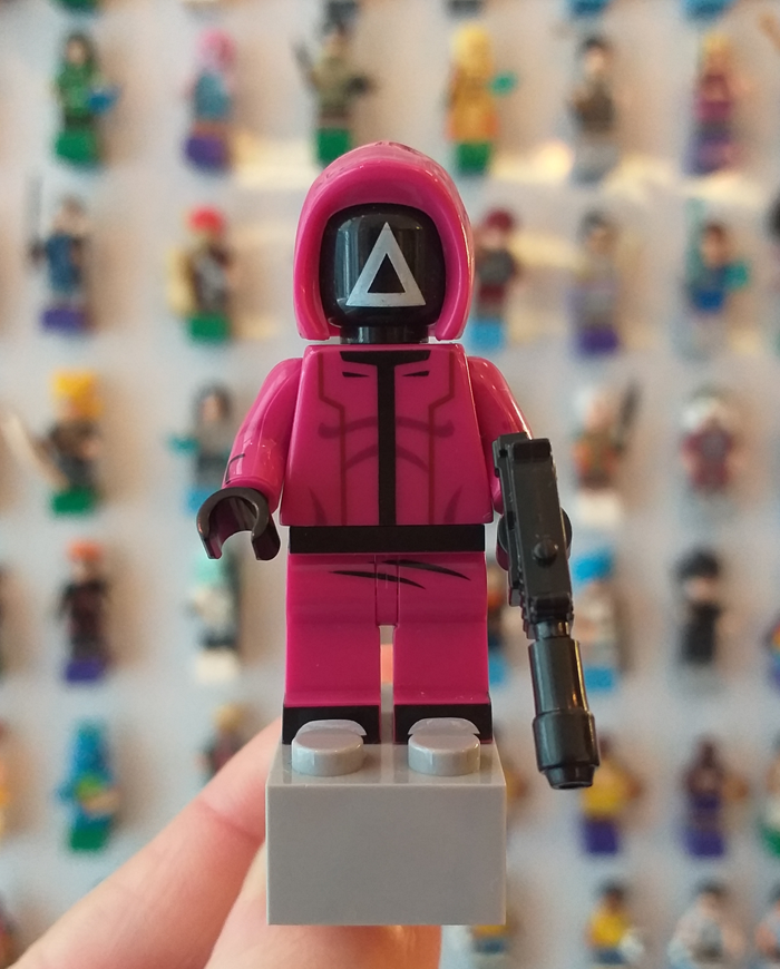 Íman Soldado Triângulo (Squid Game)