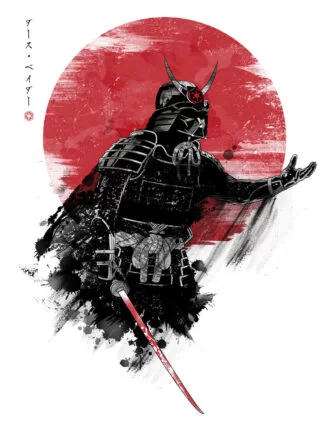 T-shirt Darth Samurai