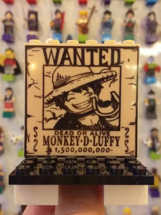 Íman Luffy - Wanted (One Piece)