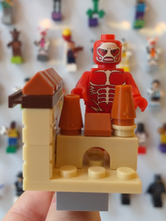 Íman Titã Colossal - Muralha (Attack On Titan)