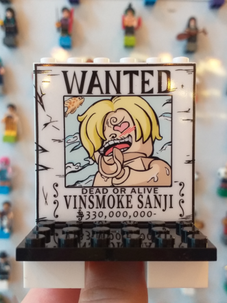 Íman Sanji - Wanted (One Piece)