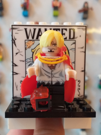 Íman Sanji - Wanted (One Piece)