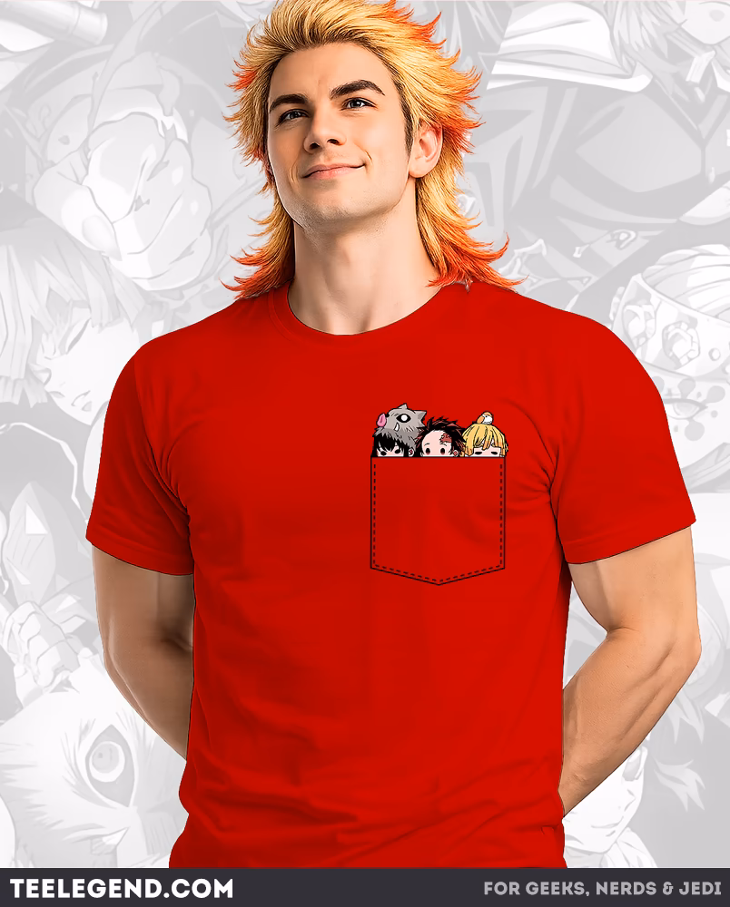 T-shirt Pocket Slayers (Demon Slayer)