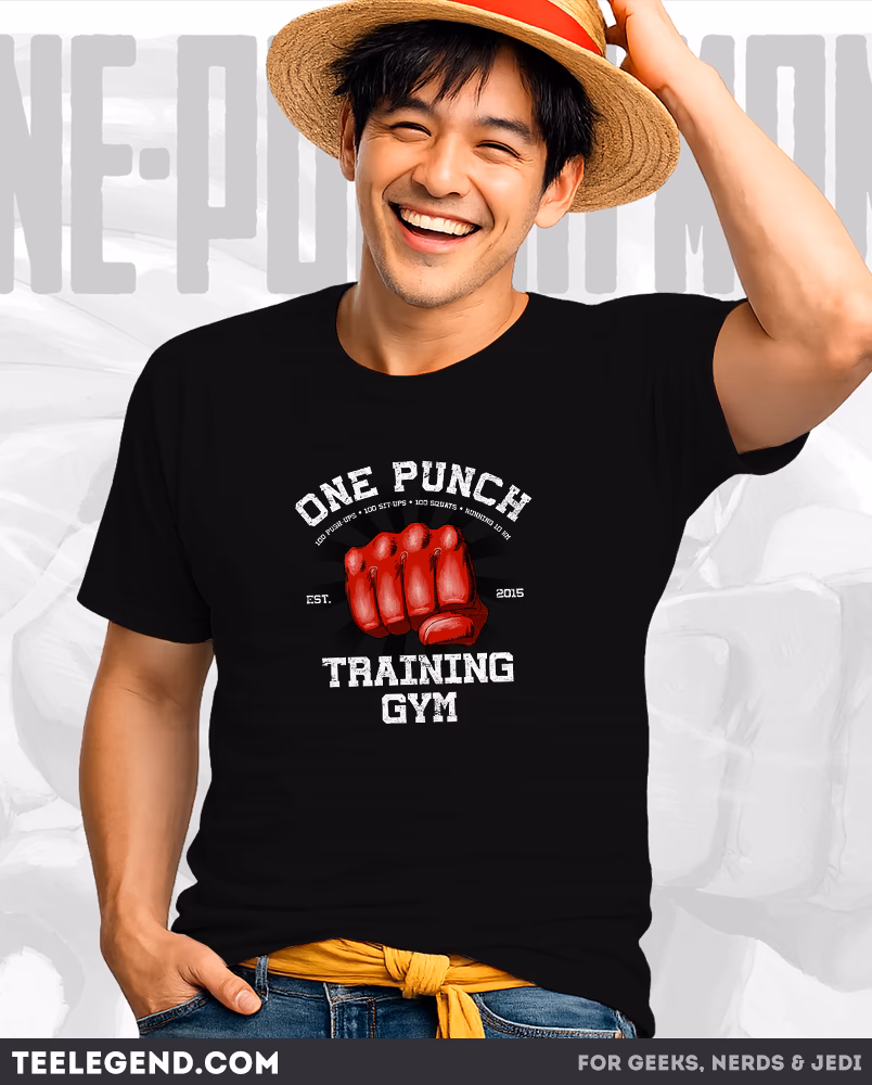 T-shirt One Punch Gym (One Punch Man)